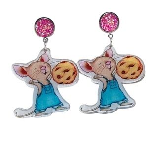 If You Give A Mouse A Cookie Dangle Earrings
